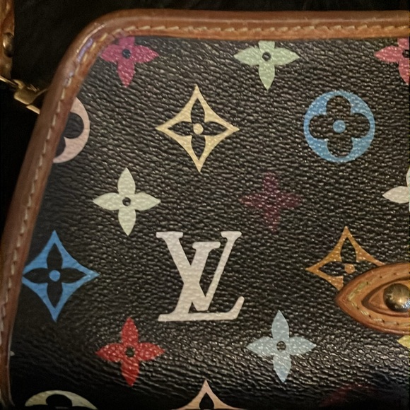 Louis Vuitton Shirley Multicolor Monogram clutch/ shoulder bag, - Picture 7 of 15